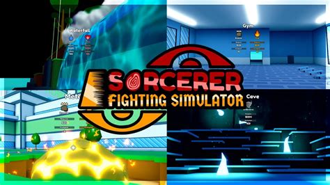 Noob To Pro All Training Areas In Sorcerer Fighting Simulator Roblox