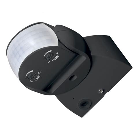 Ukew® Black Pir Ip65 Outdoor Light Control Motion Sensor