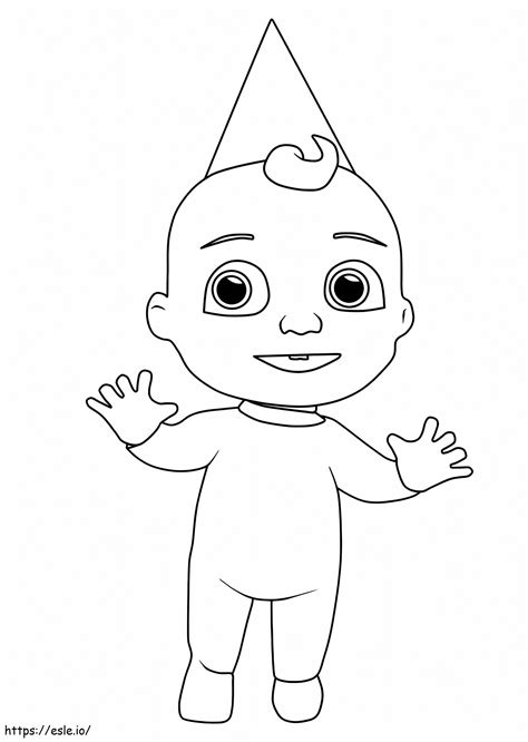 Perky Jay Jay Coloring Page