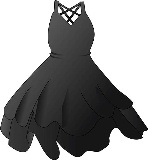 Black Dress Png Png Images Png Cliparts Free Download On Seekpng Clip Art Library