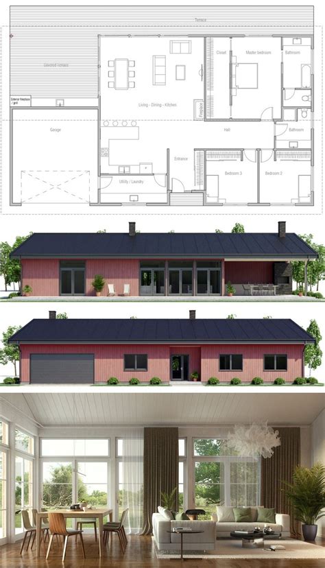Floor Plan Modular Home Plans Contemporary House Plans Dream House