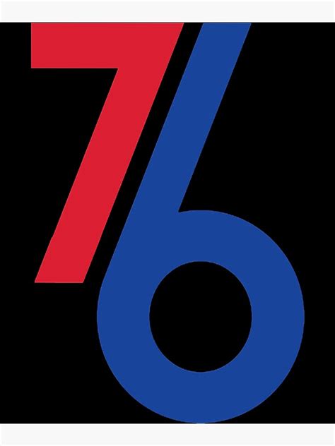 76 Logo Poster For Sale By Lucinapaloma Redbubble