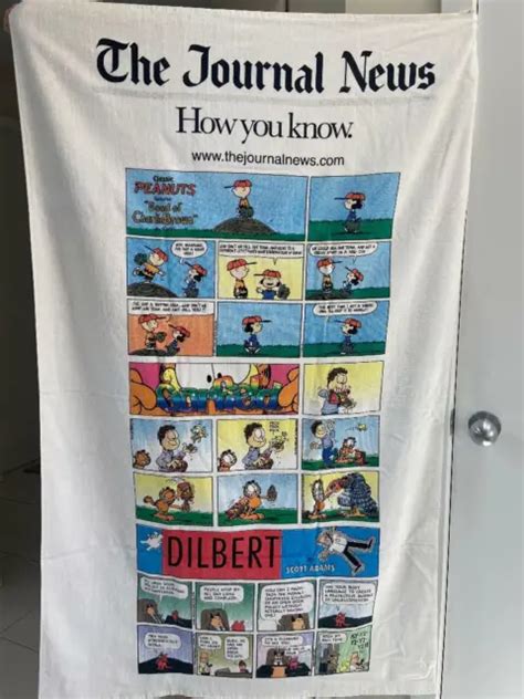 Comic Strip Beach Towels New Garfieldpeanuts Dilbert Free Ship 24