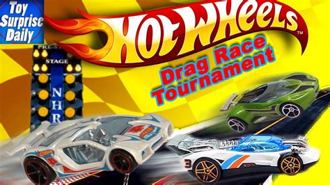 Best Hot Wheels Drag Race Tournament W Slow Motion Youtube
