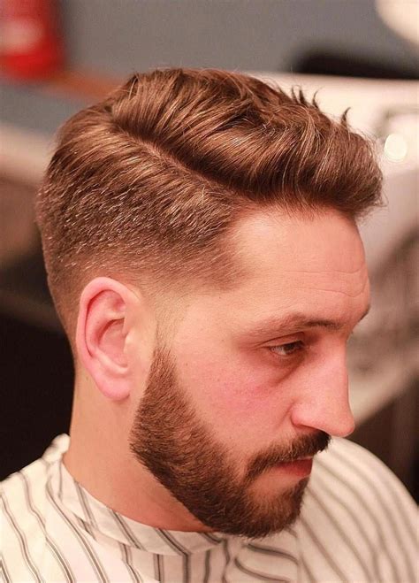 Taper Side Part Hairstyle Menshairstyles Side Part Haircut Mens