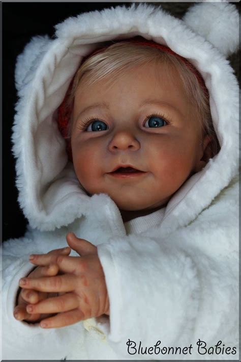 Bluebonnet Babies Reborn Blonde Baby Linda Scherer Lisanow Big Girl