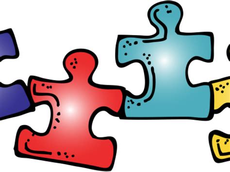 Puzzle Clipart Asd Clip Art Special Education Png Download Full