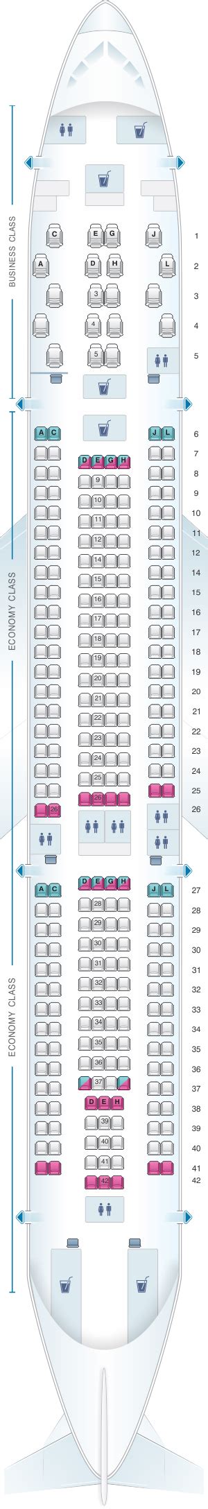 Seat Map And Seating Chart Airbus A330 200 Eurowings In 2021 Airbus