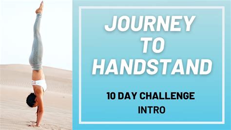 10 Day Handstand Challenge Learn How To Handstand Youtube