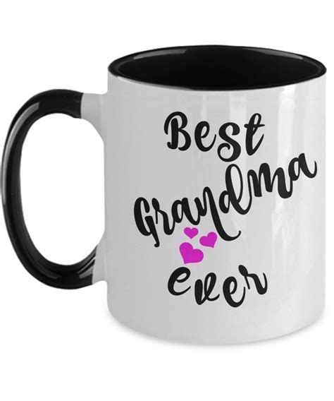 Grandma Two Toned Coffee Mug Cool Grandma Best Grandma Ever Etsy