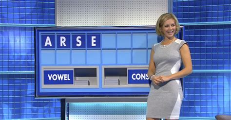 Strictly Come Dancing Star Rachel Riley Stifles Giggles After Spelling Out Arse In Countdown