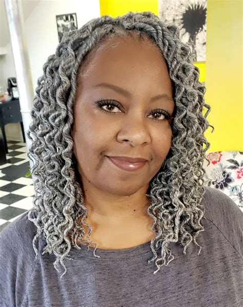 10 Curly Crochet Faux Locs Hairstyles Fashion Style