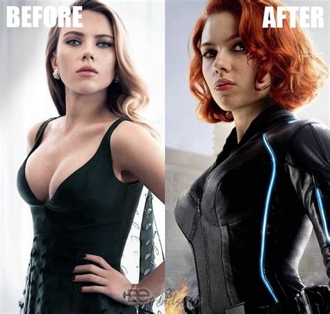 Avengers Black Widow Marvel Scarlett Johansson Fakes Telegraph