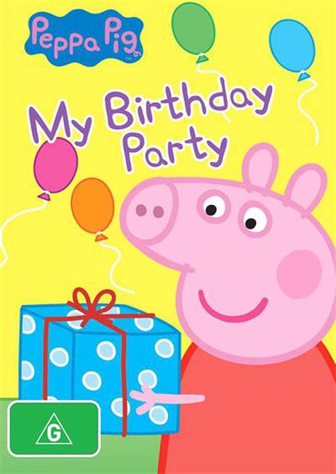 Peppa Pig My Birthday Party Dvd Buy Online At The Nile