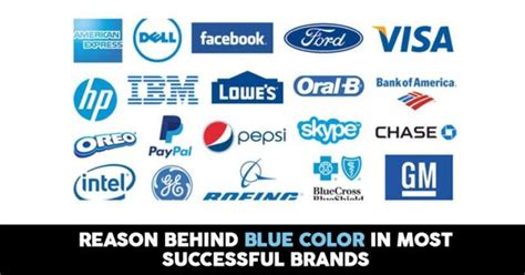 Reasons Why Worlds Most Successful Brands Have Blue Color In Their