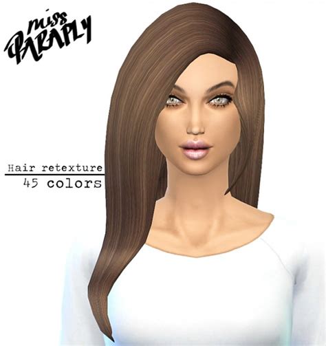 Miss Paraply David Sims Star Hairstyle Retextured • Sims 4 Downloads