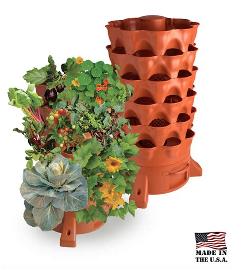 Great Growins Living Walls Vertical Garden Tower And Compost System