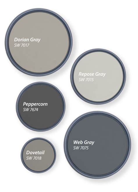 Our Top 5 Shades Of Gray Tinted By Sherwin Williams