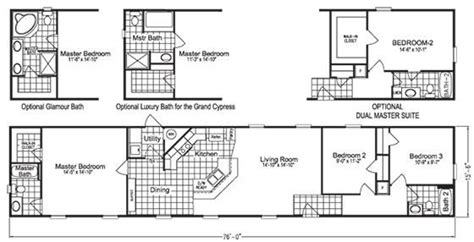Single wide mobile homes offer comfortable living at an affordable price. Cool 18 X 80 Mobile Home Floor Plans - New Home Plans Design