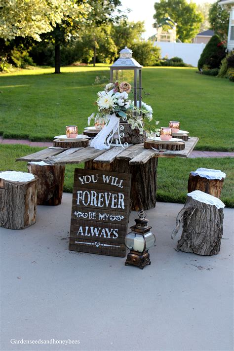Woodsy Wedding | Woodsy wedding, Wedding tablescapes, Wedding