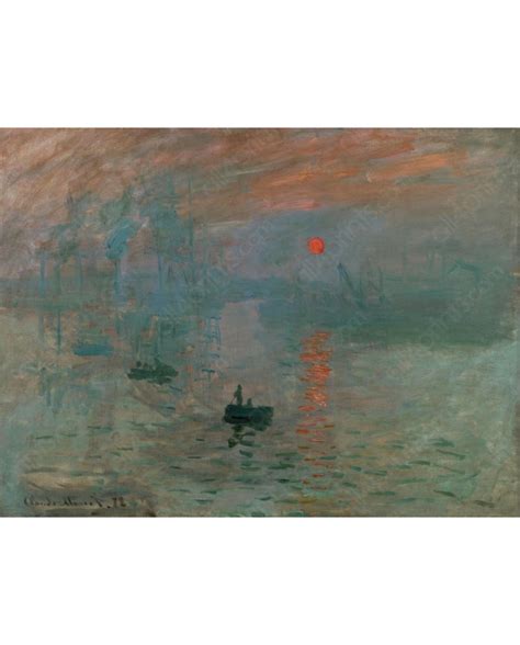 Claude Monet Impression Soleil Levant 1872 All4prints