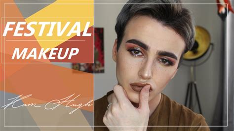 Festival Makeup Tutorial Coachella Kam Hugh Youtube