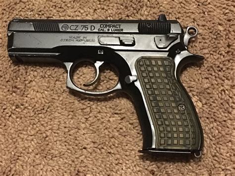 New Grips For The Cz 75d Compact P01 Czfirearms