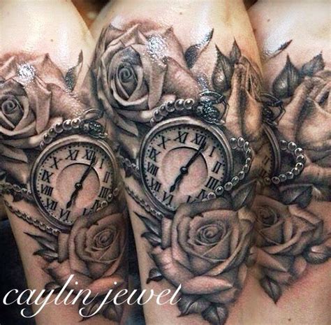 images  clock ink  pinterest sleeve clock tattoos  sleeve tattoos