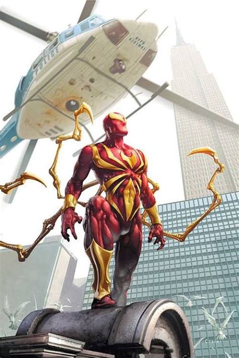 Iron Spider Marvel Spiderman Marvel Superhero Comic