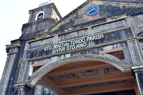Santo Nino De Tondo Parish In Tondo Manila Philippines Editorial
