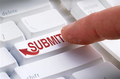 How to apply for fpsc jobs? SUBMIT Keyboard Button Online Submission Stock Photo ...