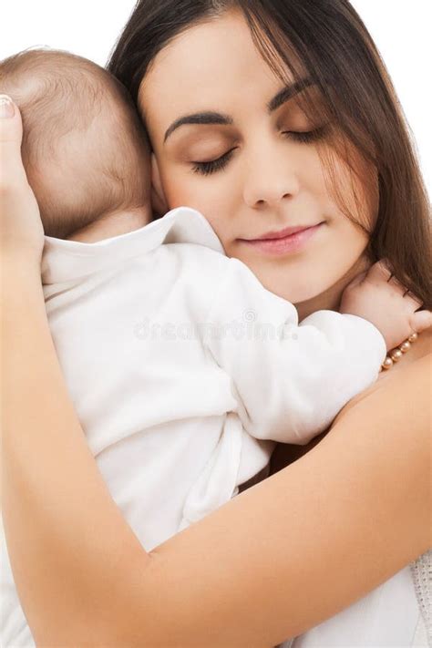 Happy Mother With Adorable Baby Stock Image Image Of Happy