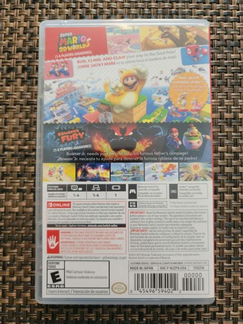 Unboxing De Super Mario 3d World Bowsers Fury Y Sus Amiibo Moisés