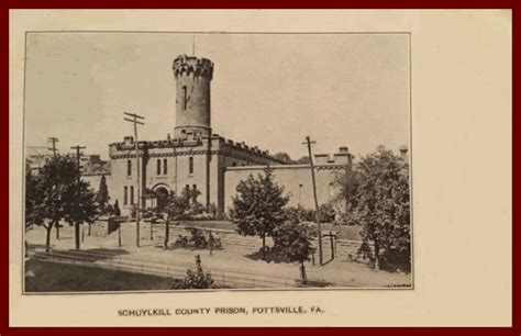 Pottsville Schuylkill County Prison 2 Lykens Valley History