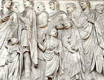 Paterfamilias The Head Of The Roman Families Roman Art Romans Ancient Romans