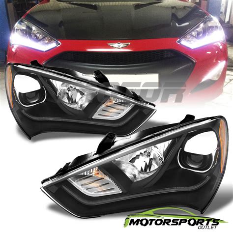 Search our online headlight catalog and find the lowest priced discount auto parts on the web. HID Model+LED BarFor 2013 2014 2015 Hyundai Genesis ...