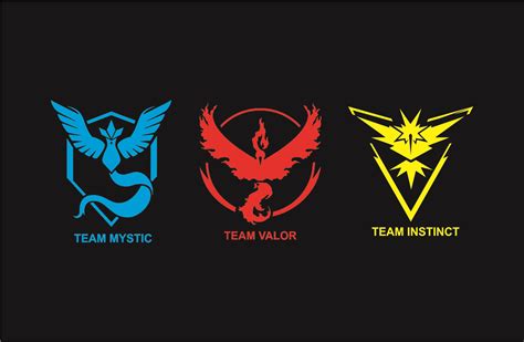 Pokémon Go Team Logos Vector Download Vetorizado