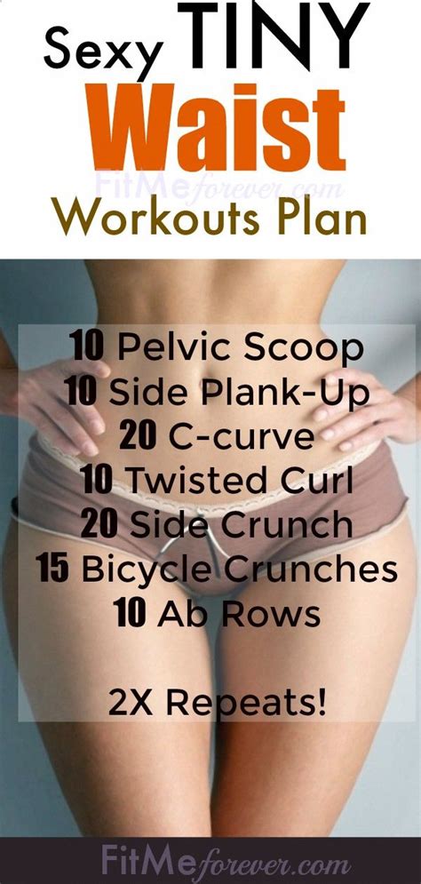 how to get a smaller waist and bigger hips 10 best exercises with images tiny waist workout