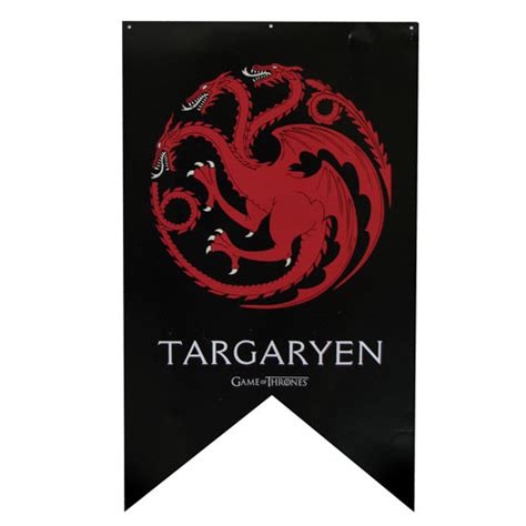 Game Of Thrones Targaryen Sigil Banner Entertainment Earth