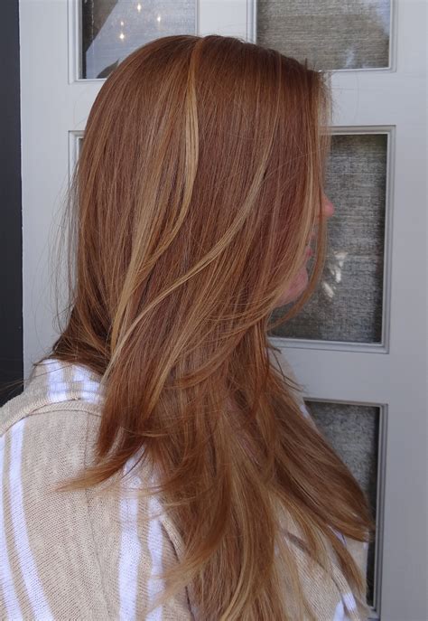 Here's what happens when hollywood's golden manes are splashed with just the right amount of red. Strawberry Blonde with Highlights | Neil George