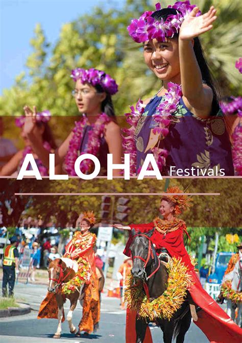 September Is The Month Of The Aloha Festivals An Annual Series Of
