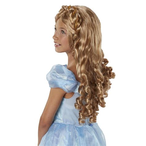 Disney Cinderella Live Action Royal Locks Wig Wigs Long Curls