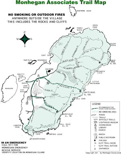 Monhegan Island Is A Small Island Ten Miles Off The Coast Of Maine