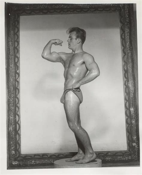 Male Models Vintage Beefcake Jerry Sullivan Photographed By The Athletic Model Guild