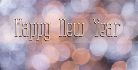 Happy New Year Bokeh Free Stock Photo - Public Domain Pictures