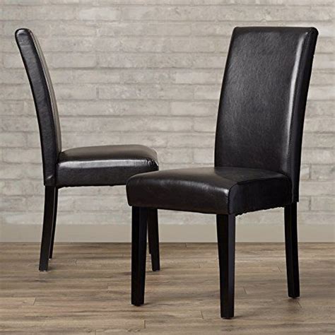 Freedom leather armchairs focus on great design, comfort and durability. Modern Dining Chairs Set of 2 - Faux Leather Upholstered ...