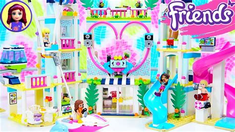 Lego Friends Heartlake City Resort Part 1 Beach Hotel Speed Build Review สรุปเนื้อหาที่