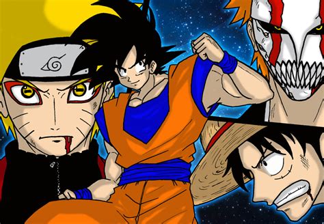 Goku And Naruto Wallpaper Wallpapersafari