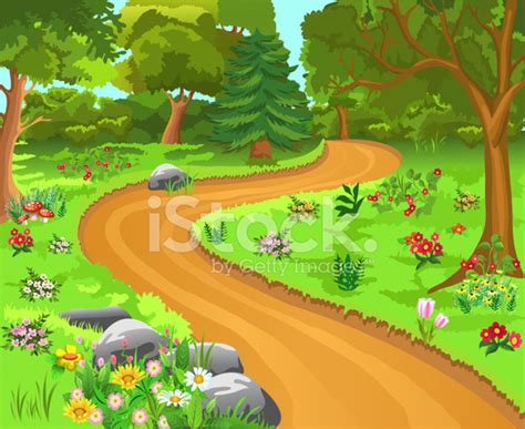 Path In The Forest Stock Photo Royalty Free Freeimages