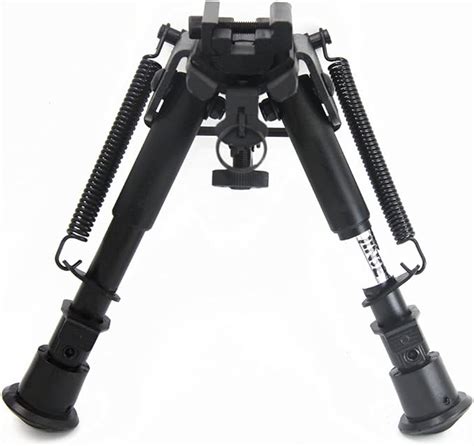 Jinse Rifle Bipod 6 9 Inches Sling Swivel Mount Folding Adjustable